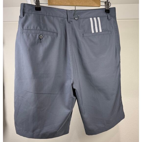 Adidas Climalite Men's Bermuda Golf Shorts Gray Size 32 (10" inseam) Athleisure - Picture 2 of 7